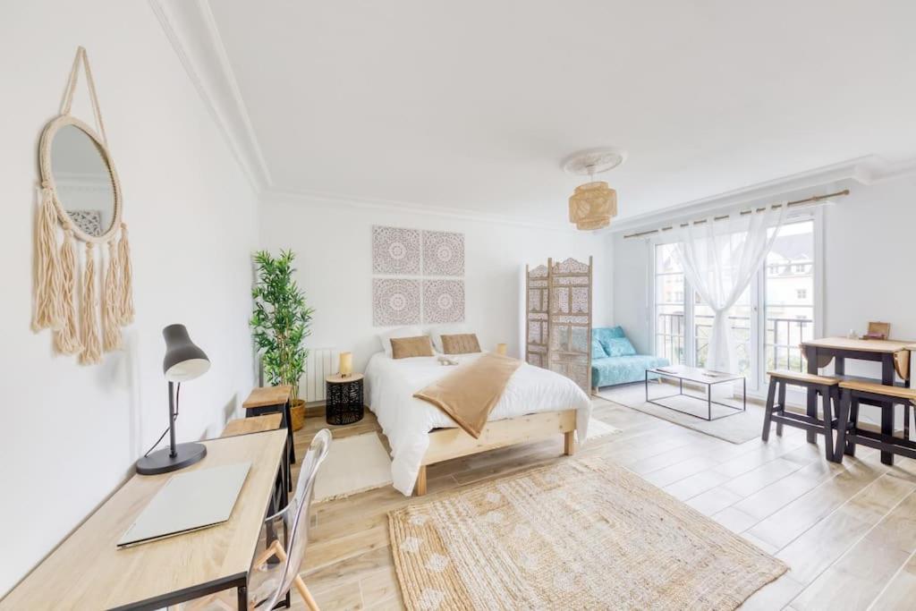 Studio Vue Direct Sur Le Port De Cergy, Parking Prive Gratuit Εξωτερικό φωτογραφία