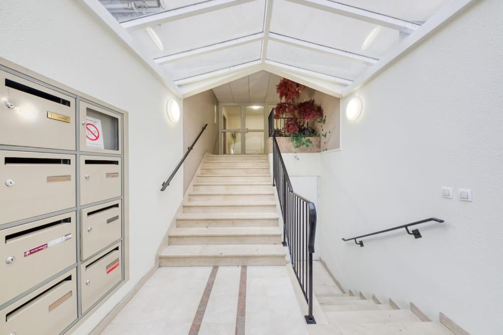 Studio Vue Direct Sur Le Port De Cergy, Parking Prive Gratuit Εξωτερικό φωτογραφία