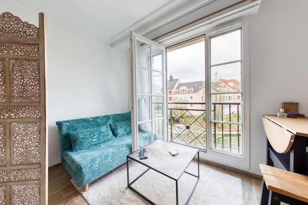 Studio Vue Direct Sur Le Port De Cergy, Parking Prive Gratuit Εξωτερικό φωτογραφία